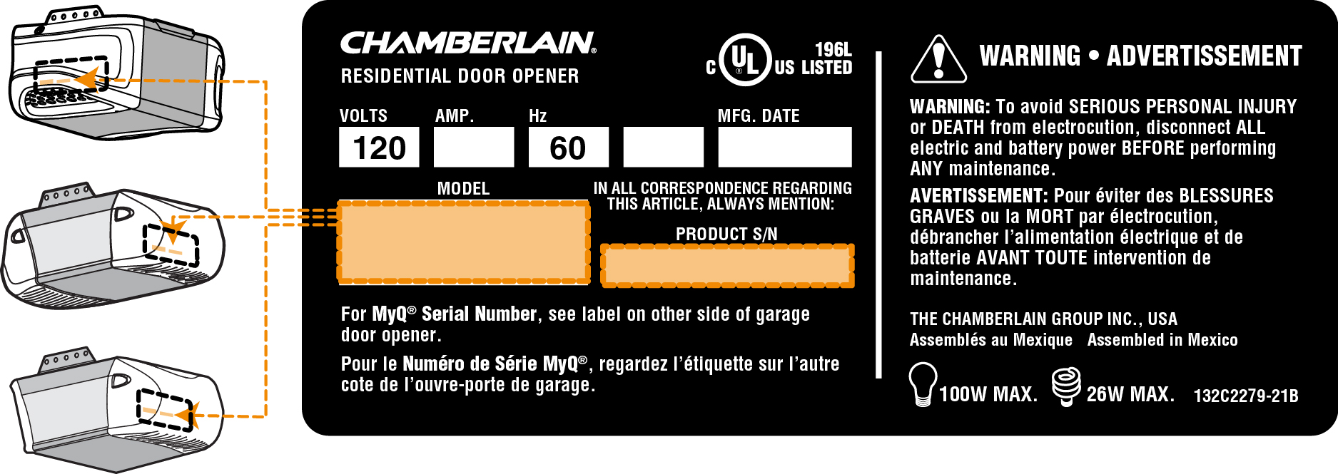 Chamberlain Registration